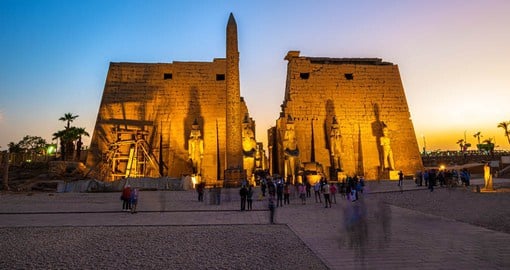 The Temple of Karnak in Luxor was the largest and one of the most important religious sites of ancient Egypt