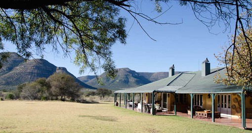 Your South African vacations stays at the lovingly renovated farmhouse