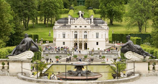 Tour Linderhof Castle built by King Ludwig II as one of your Germany Tours.