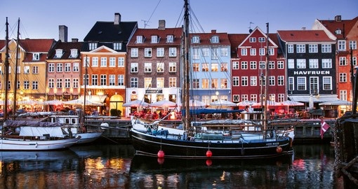 Your Baltic cruise begins in the city of Copenhagen