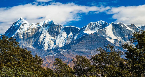 Six Senses Vana enjoys views of the nearby Himalayas