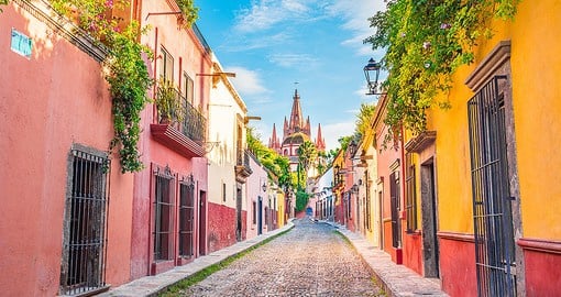 The colonial-era city of San Miguel de Allende