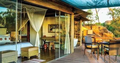 Lemala Kuria Hills offers an oasis of luxury on your Tanzania Safari