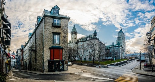 Take a step into history and culture while walking the streets of Quebec City