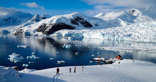 Visit the southernmost continent and it's ice-covered landmass