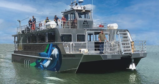 The only Arctic touring vessel with underwater viewing