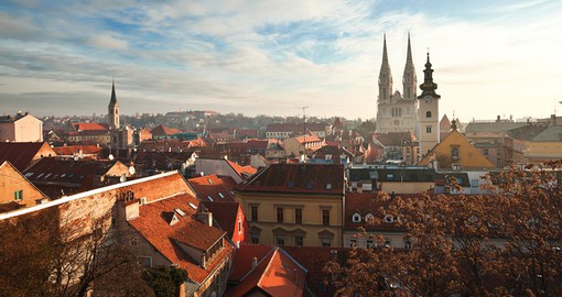 Croatia's capital, Zagreb is located in the northwest of the country