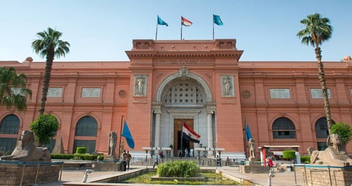 The Museum of Egyptian Antiquities holds a collection of 120,000 items
