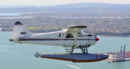 Add a scenic seaplane flight to your New Zealand Vacation
