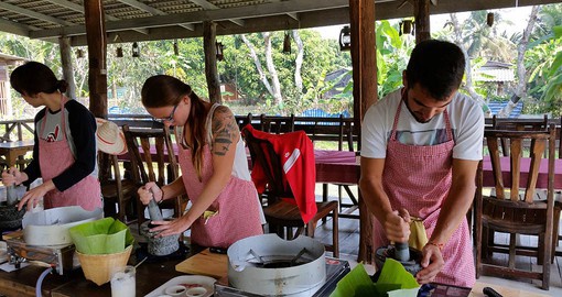 Learn how to create wonderful meals that pull from traditional Thai dishes and use fresh ingredients on one of your Thai Tours