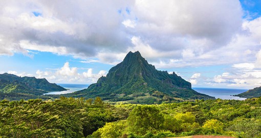 Moorea is known as Tahiti's "Magical Island"