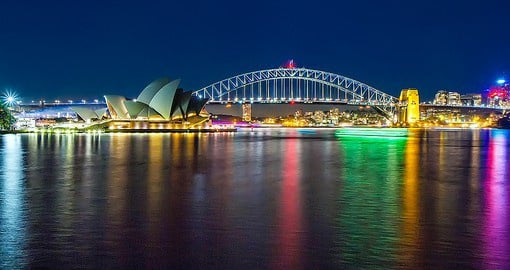 Sydney is built around one of the world's largest natural harbours