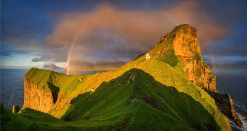 Kalsoy Island and Kallur Lighthouse
