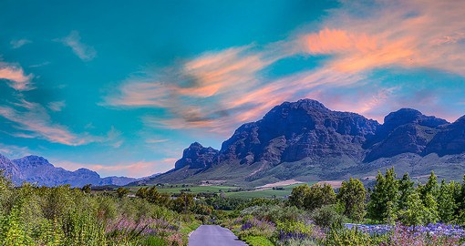 Franschhoek is known as South Africa's food and wine capital