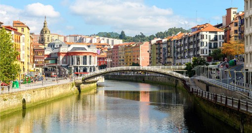 Founded more than 700 years ago, Bilbao's Casco Viejo or Old Town is home to hundreds of bars and restaurants