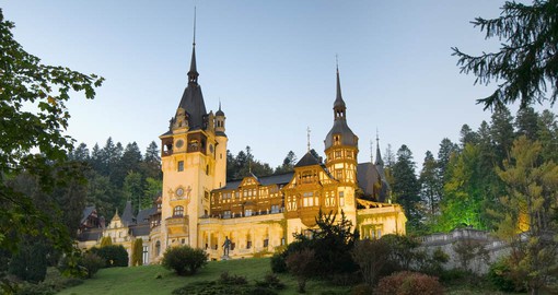 Nestled at the foot of the Bucegi Mountains, Peles Castle is a masterpiece of German new-Renaissance architecture