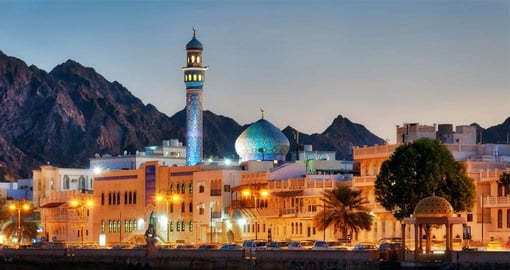 Muscat, meaning 'Safe Anchorage', is the capital and largest city of Oman