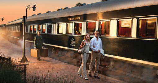The impressive panoramic 12-day rail journey between Pretoria and Victoria Falls is a once in a lifetime experience