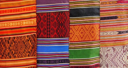 Handwoven fabrics from Bhutan