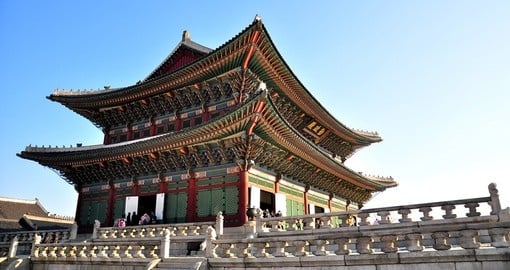 Gyeongbokgung Palace is always a popular inclusion when booking Korean vacations.
