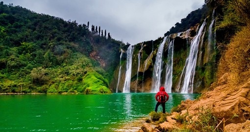 The Jiulong waterfall is a hidden gem in Yunnan province.