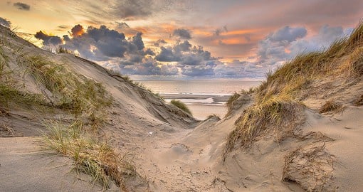 Known for its endless sandy beaches, the Dutch coastline offers unlimited opportunities for water activities