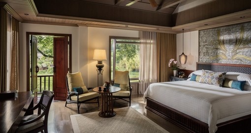 Sleep easy in a Terrace Room on your Thailand Tour