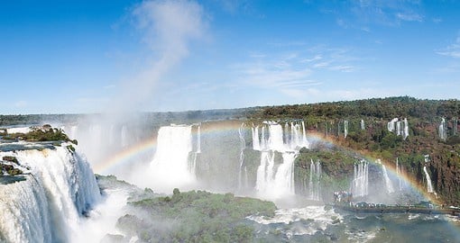 Experience breathtaking Iguassu Falls on your Brazil Trip