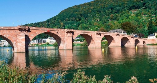 Old bridge in Heidelberg
