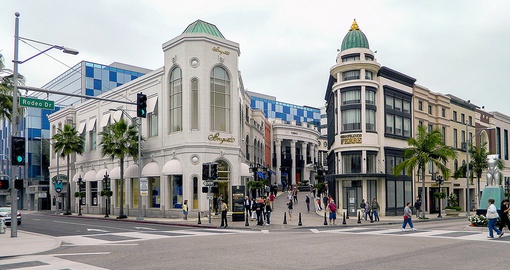 They call it the intersection of luxury. The legendary Rodeo Drive in Beverly Hills