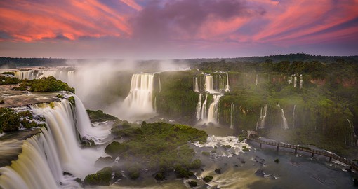Visit Iguassu Falls during your Brazil Tour