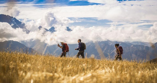 Experience trekking the Sacred Valley on your next Peru tours.