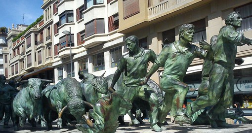 Pamplona is the capital of Spain's Navarre province and famous for the running of the bulls