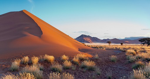 See the Soussusviei Dunes during your Namibia Safari.