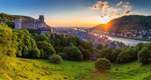 Your travel to Germany continues with a visit to the medieval town of Heidelberg on the Neckar River