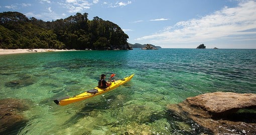 Abel Tasman National Park is an excellent kayaking destination