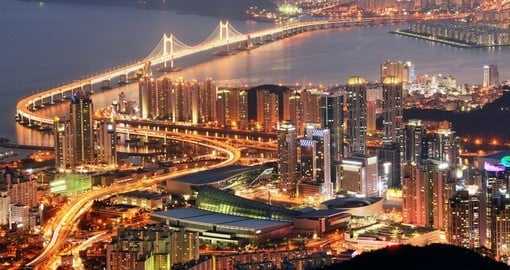 Skyline of Busan