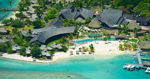 Luxury resorts are a highlight of trips to Tahiti
