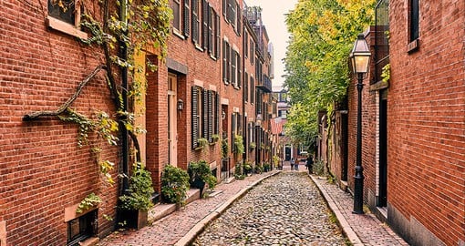 Stroll through the historic streets of Beacon Hill
