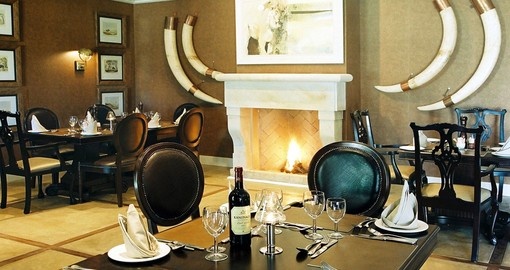 Dine at Mala Mala Rattrays during your South Africa trip.