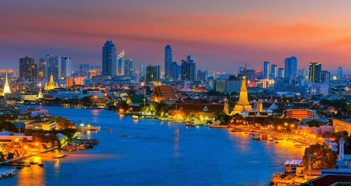 Bangkok's vibrant skyline