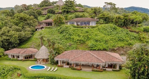 Enjoy luxurious resorts as you explore Costa Rica's biodiversity