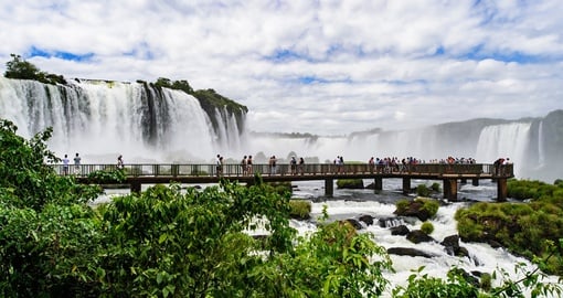 Devils Throat Waterfall Brazil