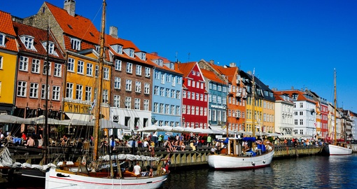 Cruising the canals in Copenhagen