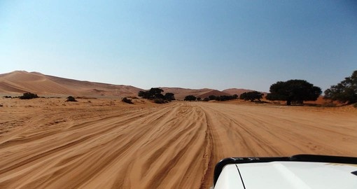 Sand roads
