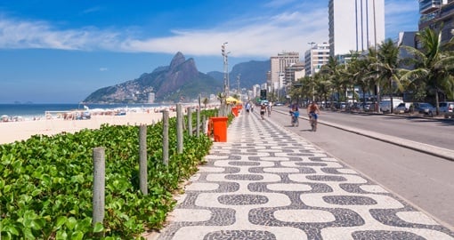 Catch some rays on Ipanema Beach on your Brazil vacation