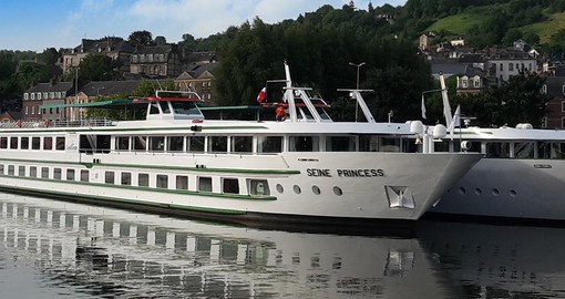 MS Seine Princess sails on the Seine