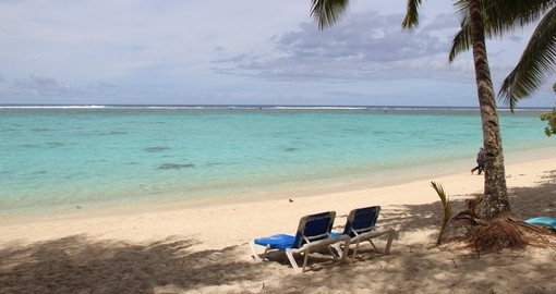 Find Your Own Private Beach and enjoy lying on the beach during your next trip to Cook Island.