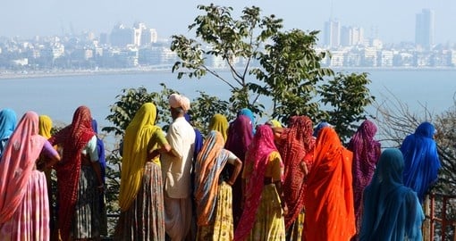 A group of Indian women