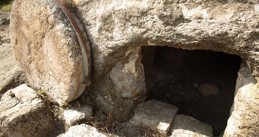 A tomb near nazareth, dates to the first century